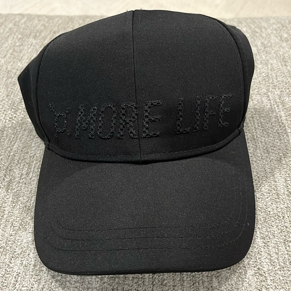 Black more life OTF hat - never worn